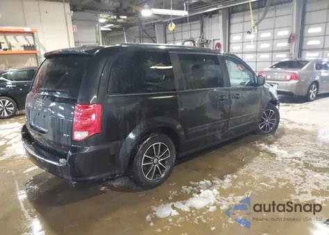 2017 Dodge Grand Caravan Gt из США, поврежденный, VIN 2C4RDGEG0HR549872